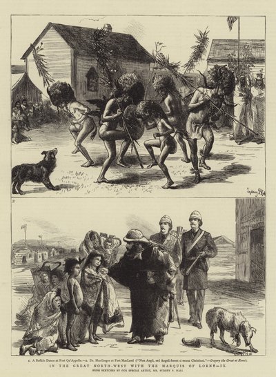 Im Großen Nordwesten mit dem Marquis von Lorne, IX von Sydney Prior Hall