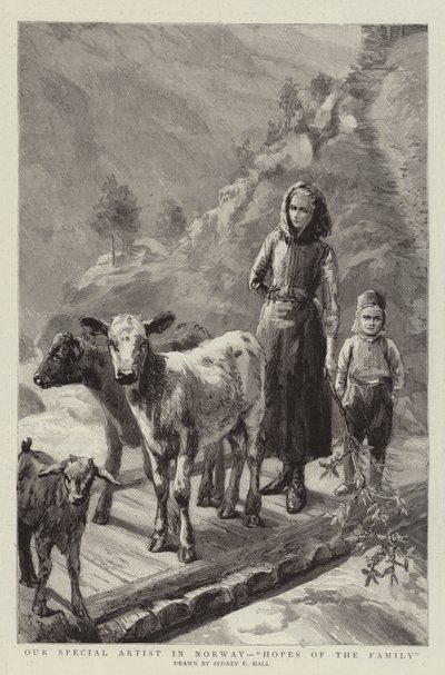 Unser Spezialkünstler in Norwegen, Hoffnungen der Familie von Sydney Prior Hall