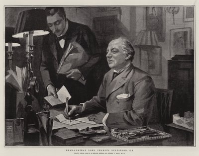 Konteradmiral Lord Charles Beresford, CB von Sydney Prior Hall