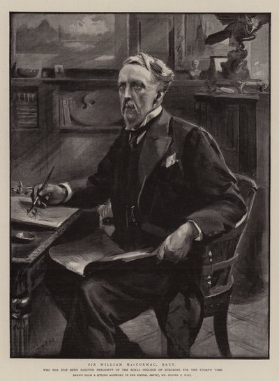 Sir William MacCormac, Baronet von Sydney Prior Hall