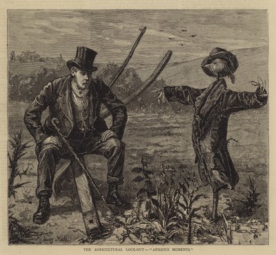 Die landwirtschaftliche Aussperrung, besorgte Momente von Sydney Prior Hall