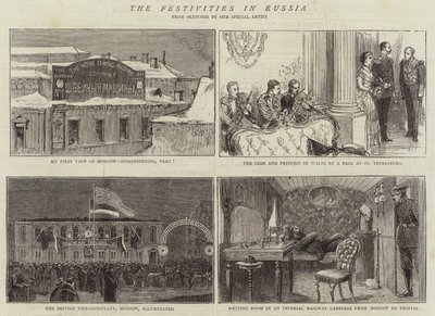 Die Festlichkeiten in Russland von Sydney Prior Hall