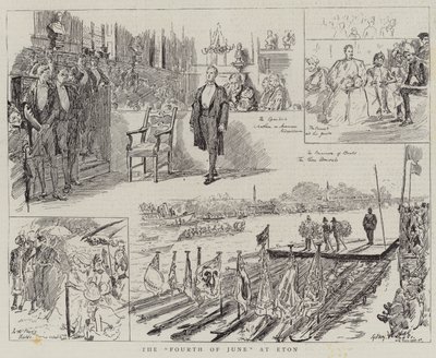 Der vierte Juni in Eton von Sydney Prior Hall