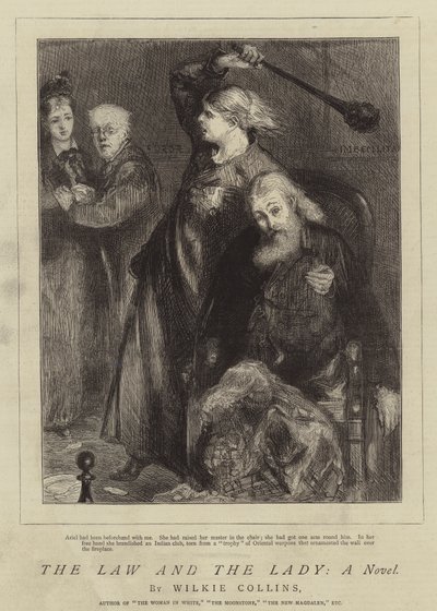 Das Gesetz und die Dame, ein Roman von Sydney Prior Hall