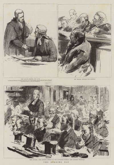 Der Eröffnungstag von Sydney Prior Hall