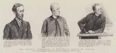 Die Parnell-Kommission am Royal Courts of Justice von Sydney Prior Hall