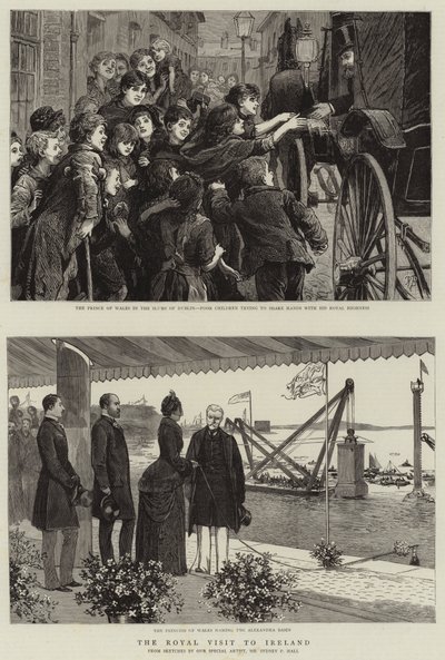 Der königliche Besuch in Irland von Sydney Prior Hall