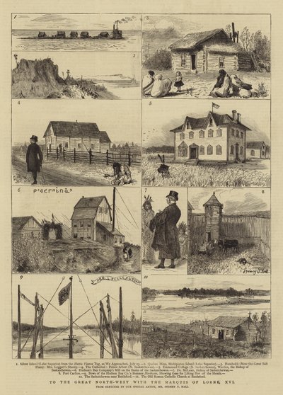 In den großen Nordwesten mit dem Marquis von Lorne, XVI von Sydney Prior Hall