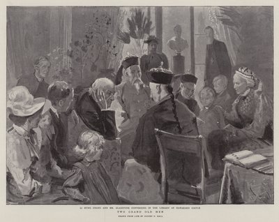 Zwei alte Männer von Sydney Prior Hall