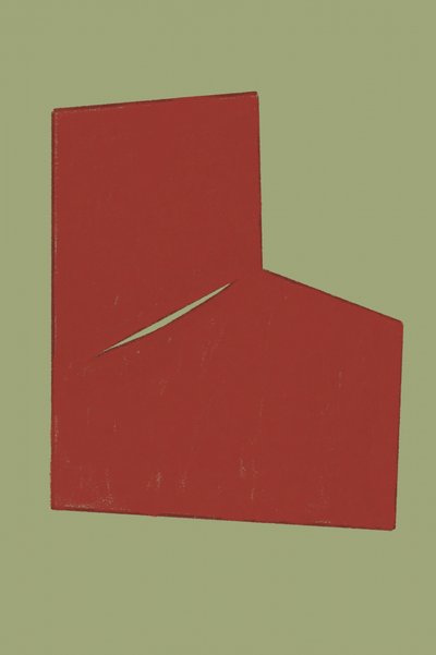 Minimaler roter Schlitz von THE MIUUS STUDIO