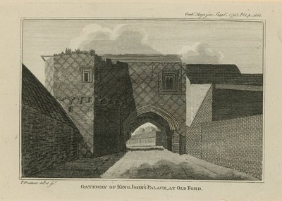 Tor des Palastes von König Johann von T. Prattent