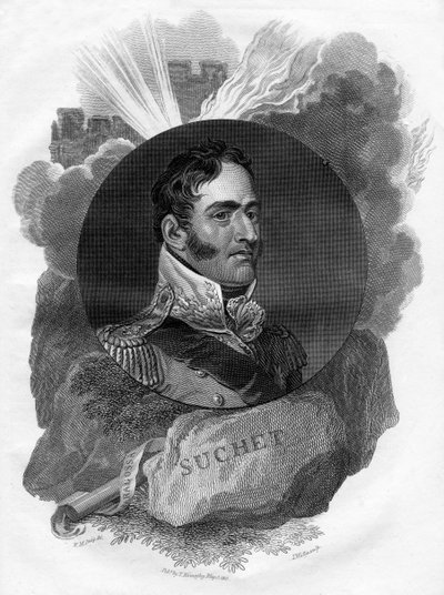 Louis Gabriel Suchet 1770-1826, 1816 von T. Wallis