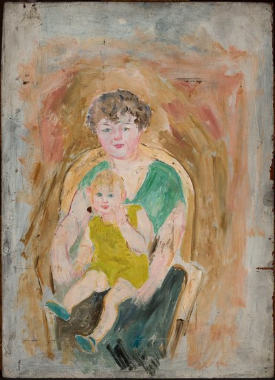 Mutter mit Kind von Tadeusz Makowski