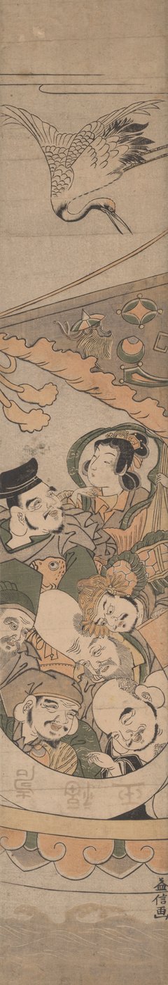 Sieben Götter des Glücks von Tanaka Masunobu
