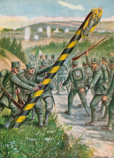 24. Mai 1915, Krieg gegen das Österreichisch-Ungarische Reich von Tancredi Scarpelli