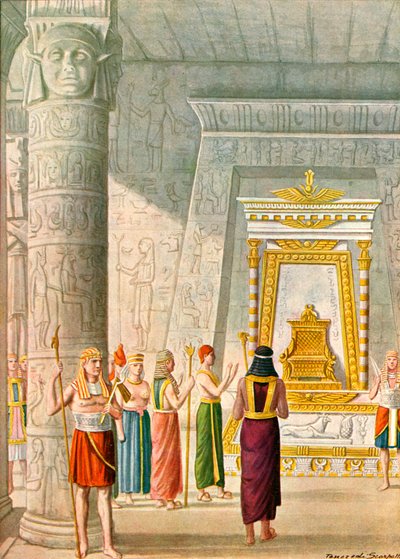 Ägypten - Wächter des Tempels von Tancredi Scarpelli