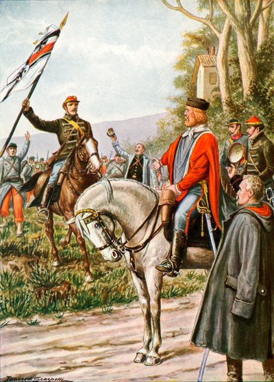 Garibaldi in Dijon von Tancredi Scarpelli