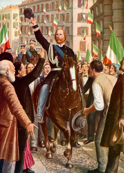 Garibaldis triumphaler Marsch von Tancredi Scarpelli
