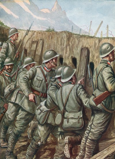 In den Schützengräben von Tancredi Scarpelli