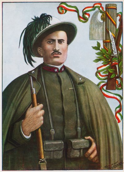 Infanteriesoldat Benito Mussolini von Tancredi Scarpelli