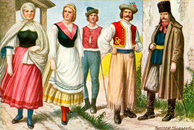 Bauern aus Ungarn von Tancredi Scarpelli