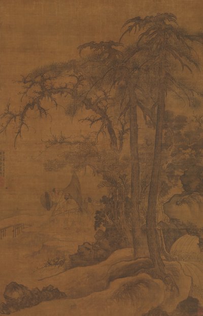 Zurückkehrende Fischer, datiert 1342 von Tang Di