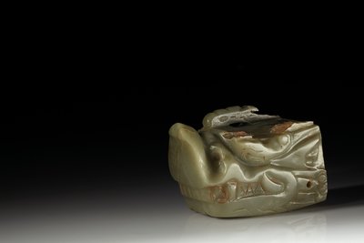 Der Junkunc Jade-Drachenkopf (Jade) von Tang Dynasty Chinese School