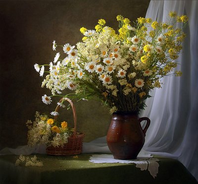 Rustikale Sommerwildblumen von Tatyana Skorokhod