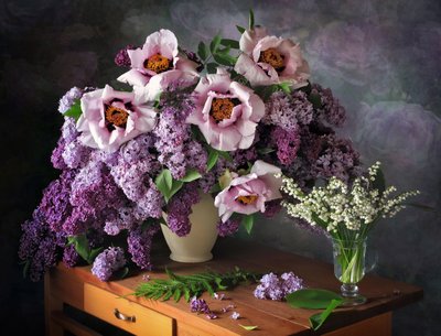 Frühlingsblumen Stillleben von Tatyana Skorokhod