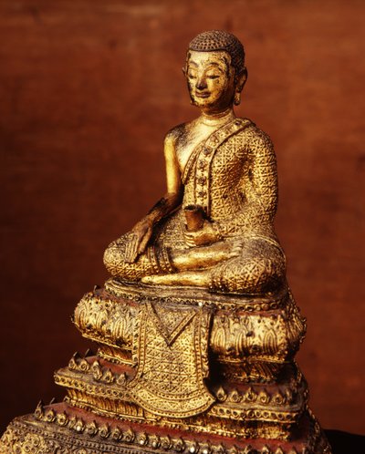Mönchsbild aus dem frühen 19. Jahrhundert von Thai School