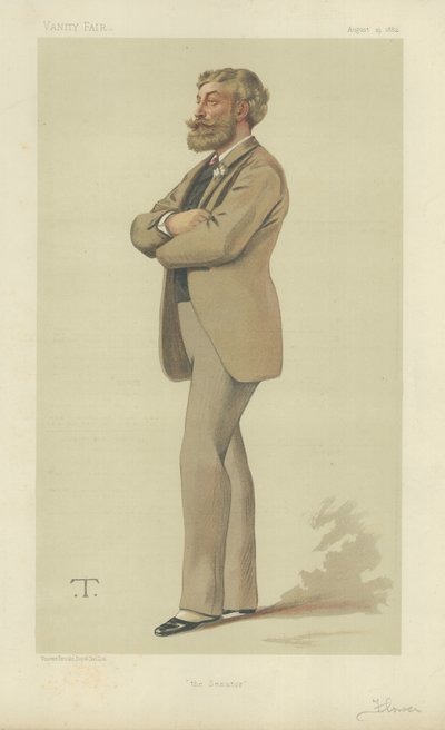 Herr Cyril Flower von Theobald Chartran