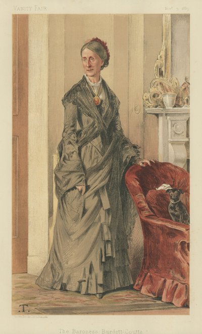 Die Baronin Burdett-Coutts von Theobald Chartran