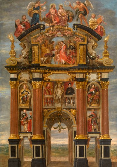 Triumphbogen von König Philipp IV. von Spanien von Theodoor van Thulden