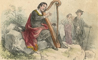 Balladensänger von Theodor Hosemann