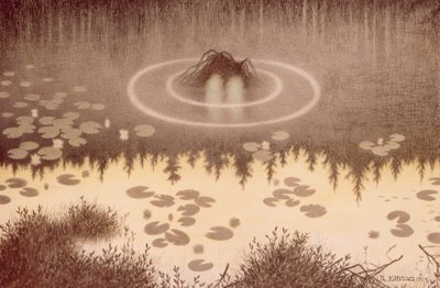 Wassernixe (Nokken) von Theodor Severin Kittelsen