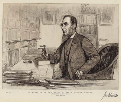 Berühmtheiten des Tages, Sir Joseph Dalton Hooker von Theodore Blake Wirgman