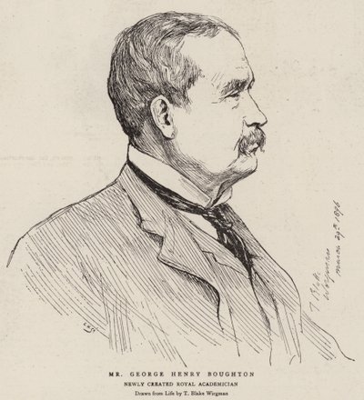 Herr George Henry Boughton von Theodore Blake Wirgman
