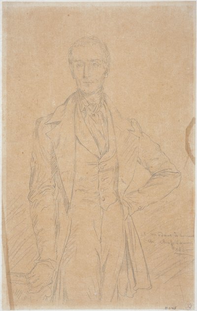 Alphonse de Lamartine von Théodore Chassériau