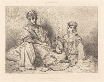 Maurische Frauen aus Constantine von Théodore Chassériau