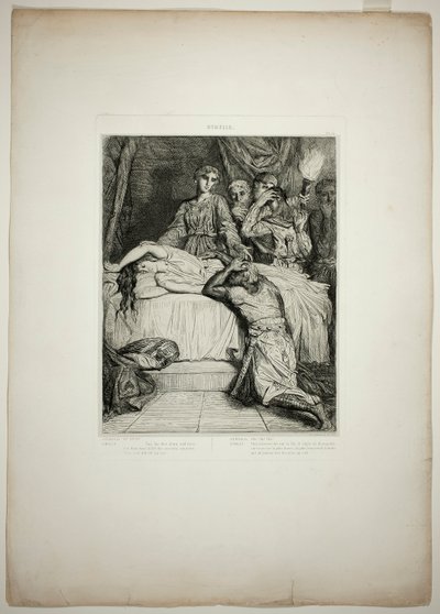 Oh! Oh! Oh!, Platte vierzehn aus Othello von Théodore Chassériau