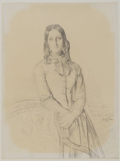 Porträt von Madame Ravaisson von Théodore Chassériau