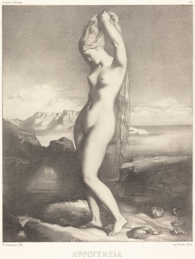 Venus Anadyomene von Théodore Chassériau