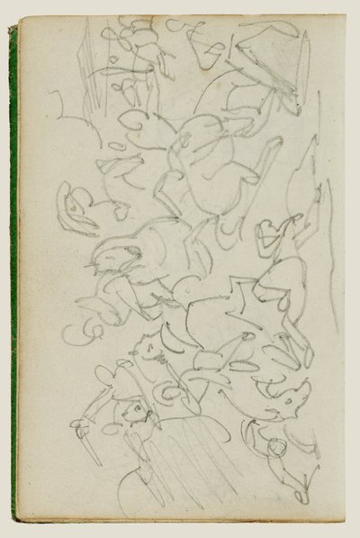 Kavallerieschlacht von Theodore Gericault