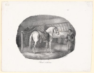 Hannoversches Pferd von Theodore Gericault