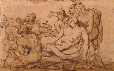 Tod des Paris von Theodore Gericault