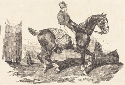 Kutscher auf einem Kutschpferd von Theodore Gericault