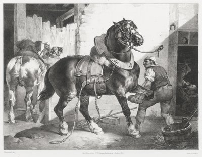 Der französische Schmied von Theodore Gericault