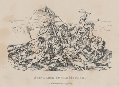 Schiffbruch der Meduse (Das Floß der Medusa) von Theodore Gericault