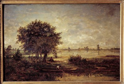 Die Ufer der Loire von Pierre Etienne Theodore Rousseau