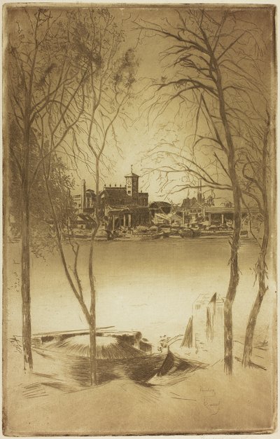 Goldregen und Battersea von Theodore Roussel